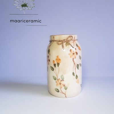 گلدان سرامیکی ساده طرح بهشت